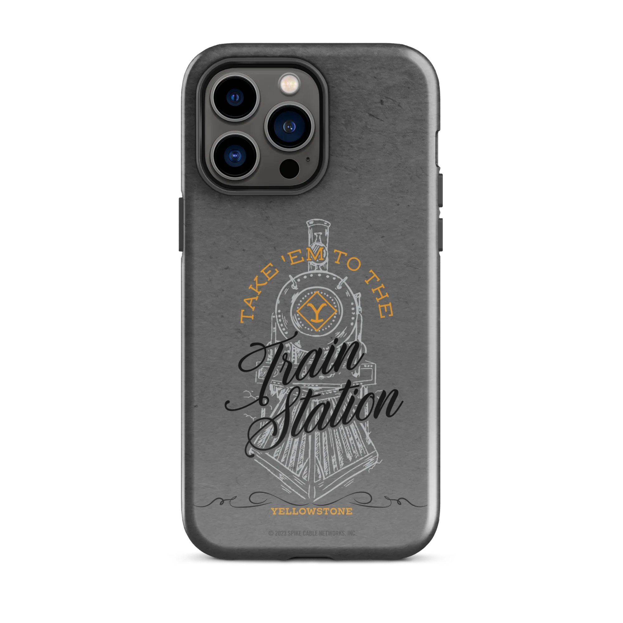 Yellowstone Train Station Tough Phone Case - iPhone - Image 16