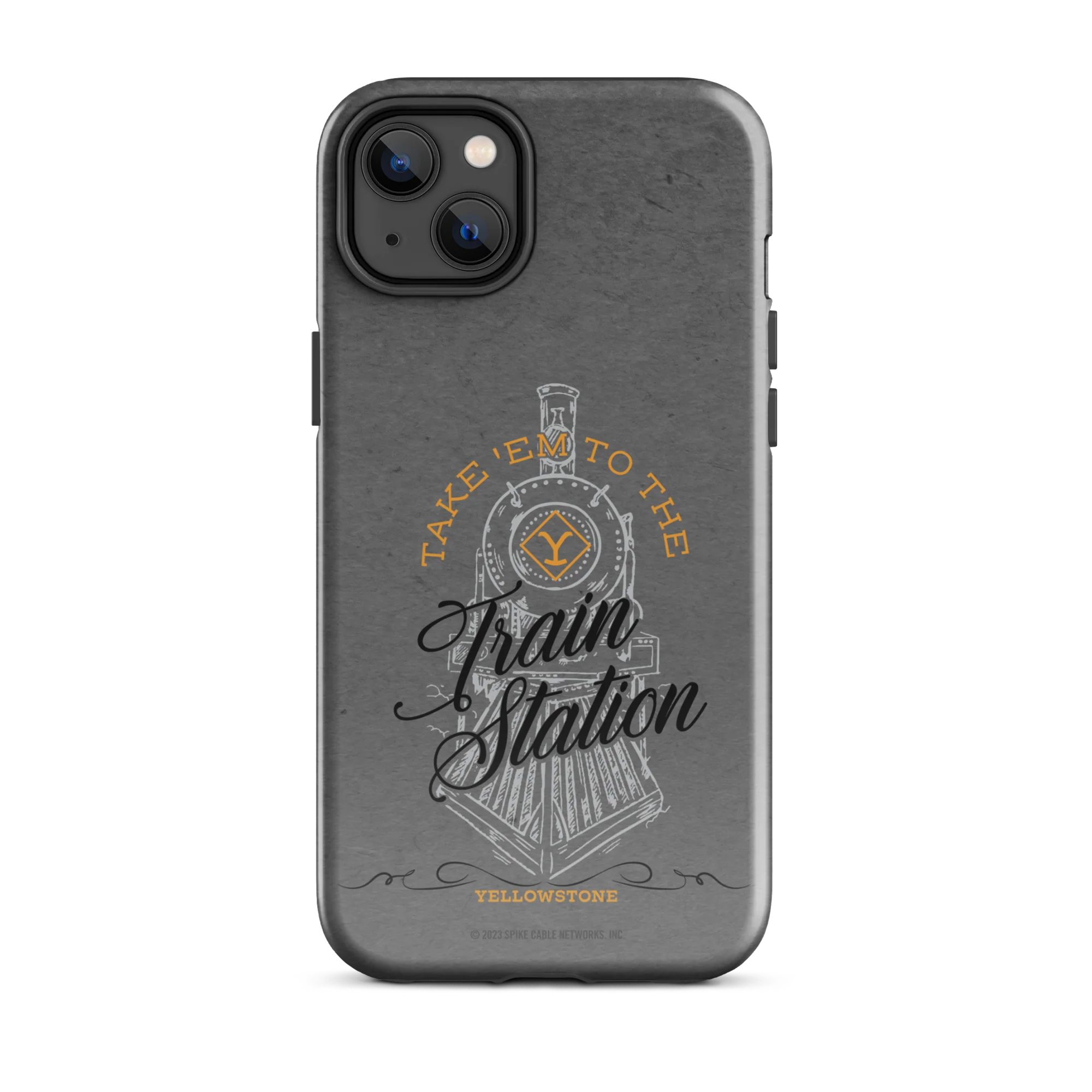 Yellowstone Train Station Tough Phone Case - iPhone - Image 22