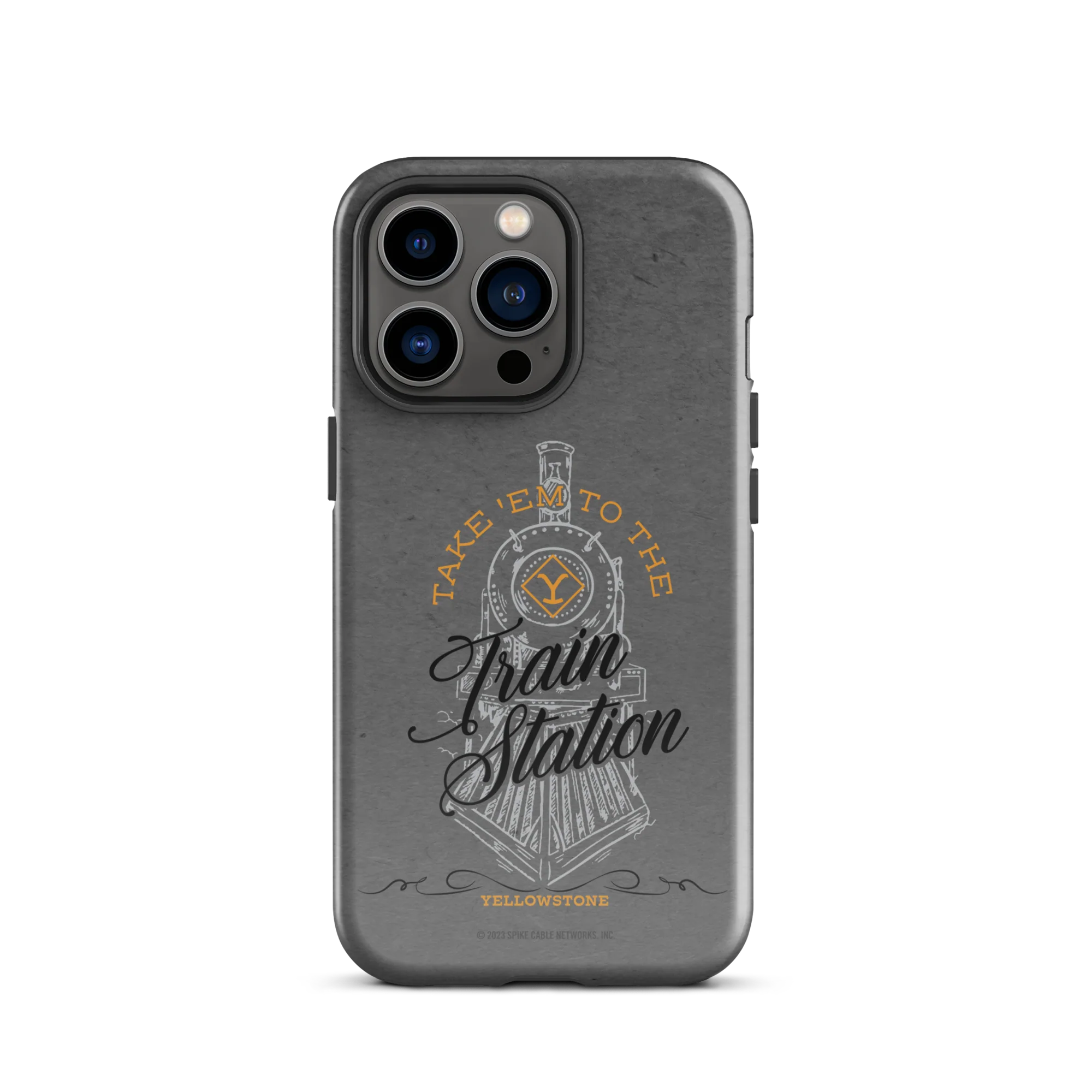 Yellowstone Train Station Tough Phone Case - iPhone - Image 31