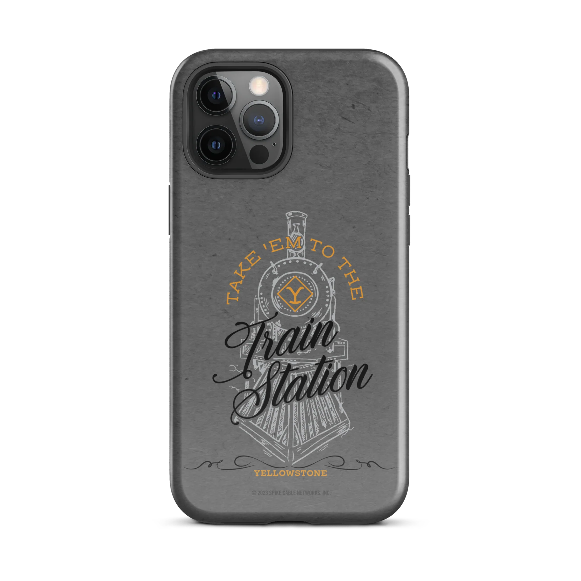 Yellowstone Train Station Tough Phone Case - iPhone - Image 40