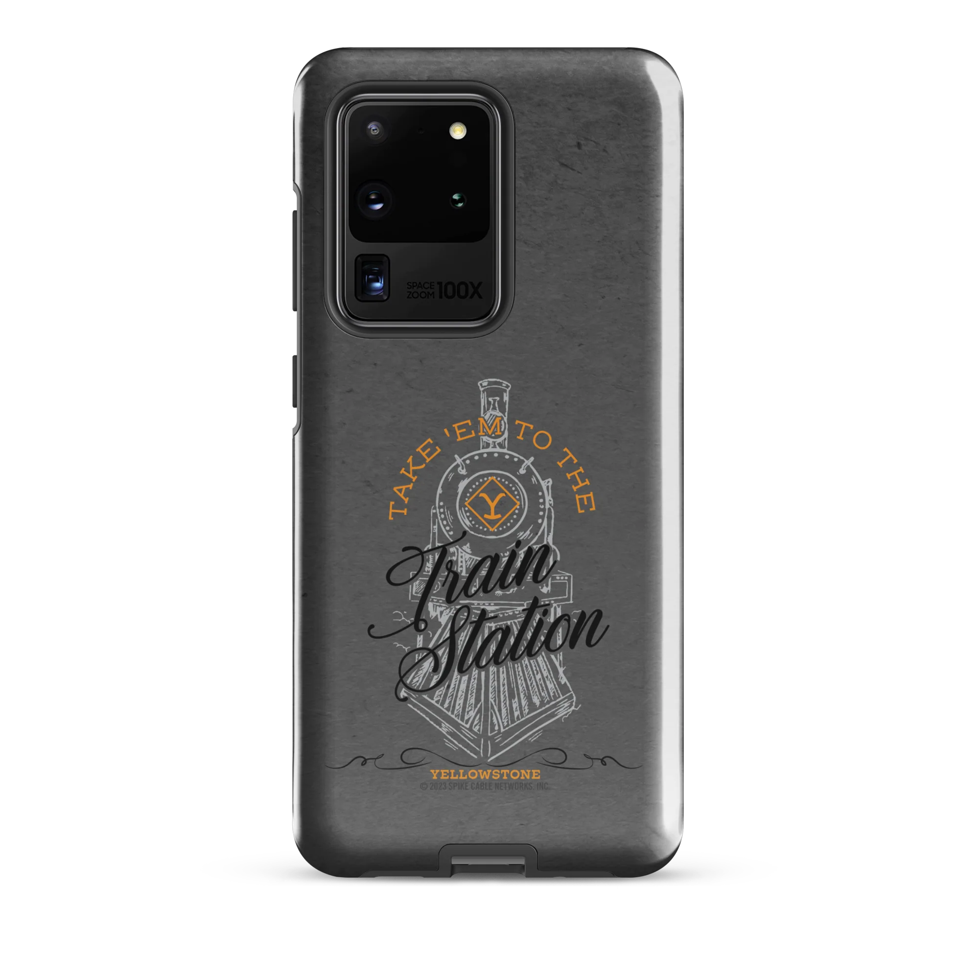 Yellowstone Train Station Tough Phone Case - Samsung - Image 10