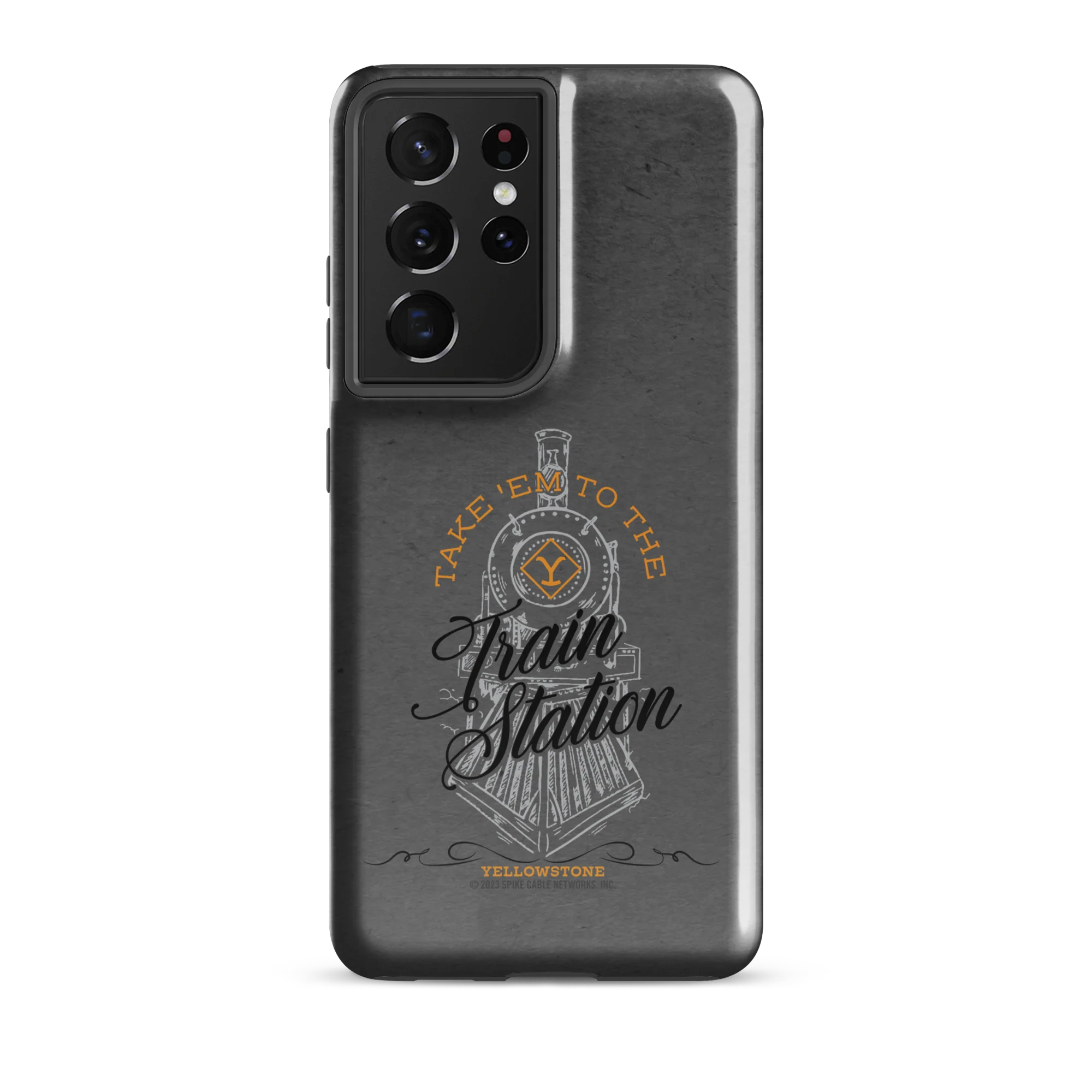 Yellowstone Train Station Tough Phone Case - Samsung - Image 22