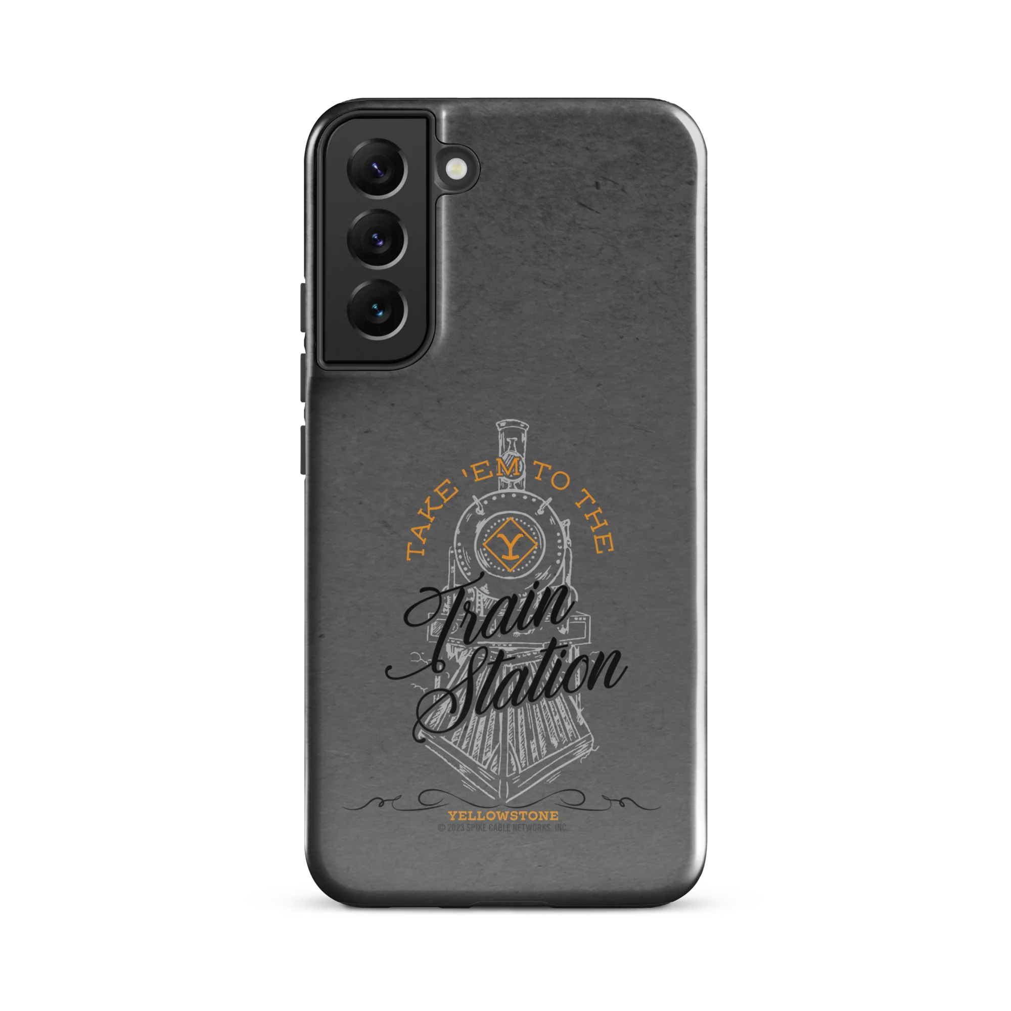 Yellowstone Train Station Tough Phone Case - Samsung - Image 28