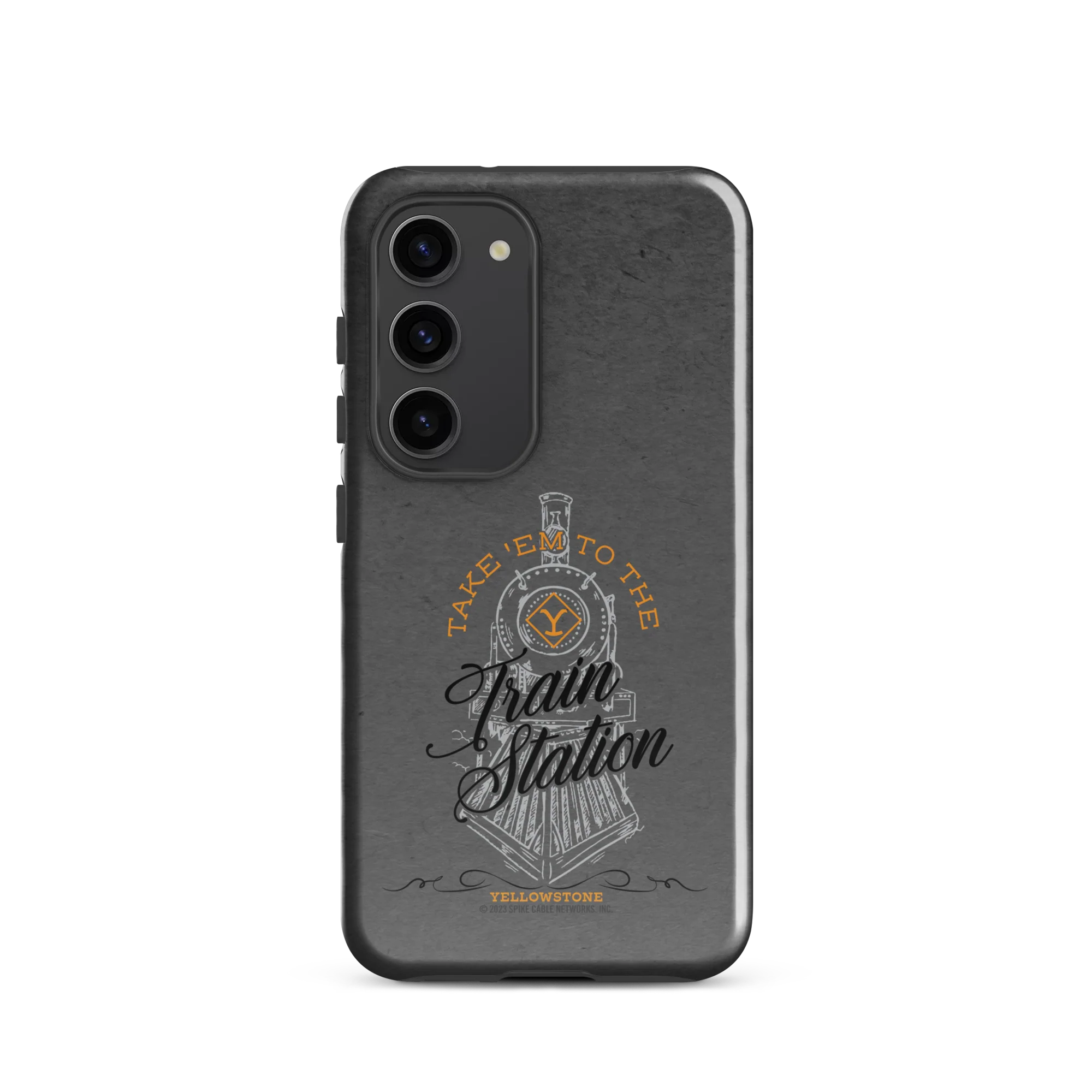 Yellowstone Train Station Tough Phone Case - Samsung - Image 34