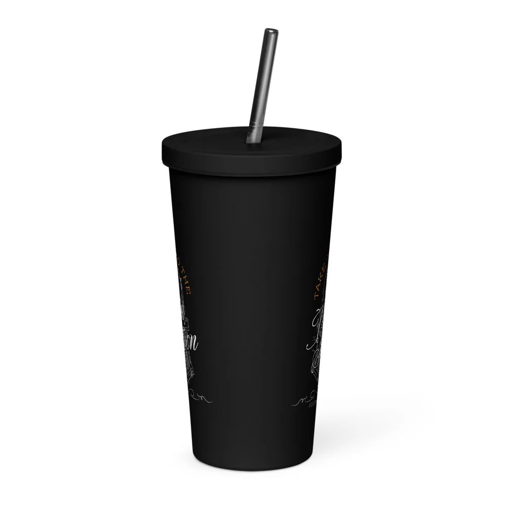Yellowstone Train Station Tumbler - Image 2