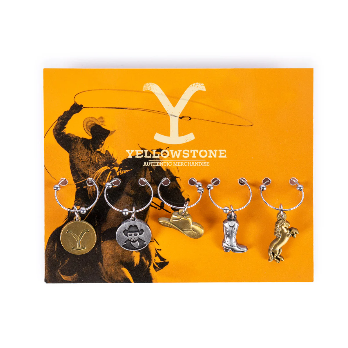 Yellowstone Wine Charms Set - Image 3