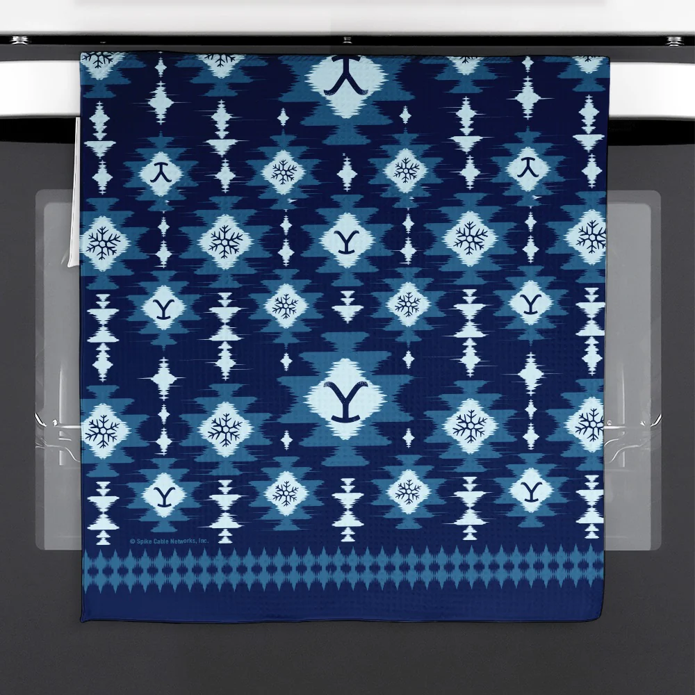 Yellowstone Winter Kitchen Towel - Image 3