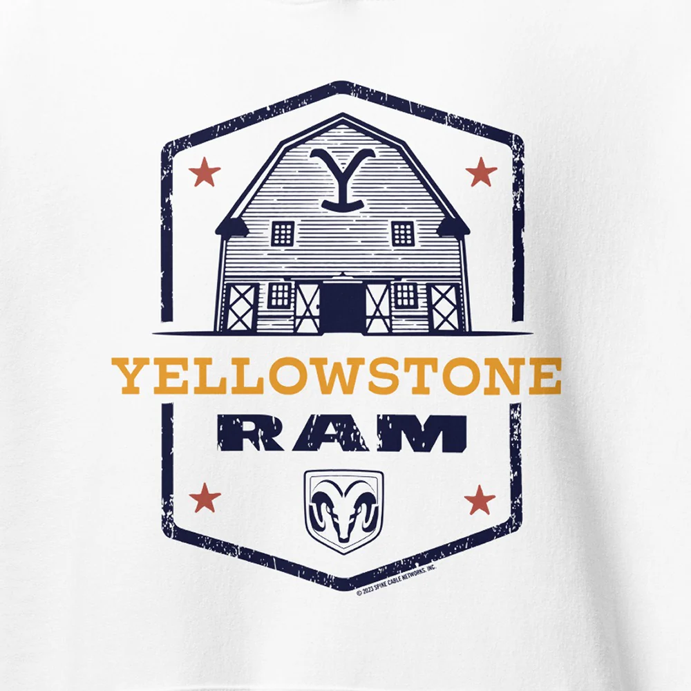 Yellowstone x Ram Barn Hoodie - Image 2