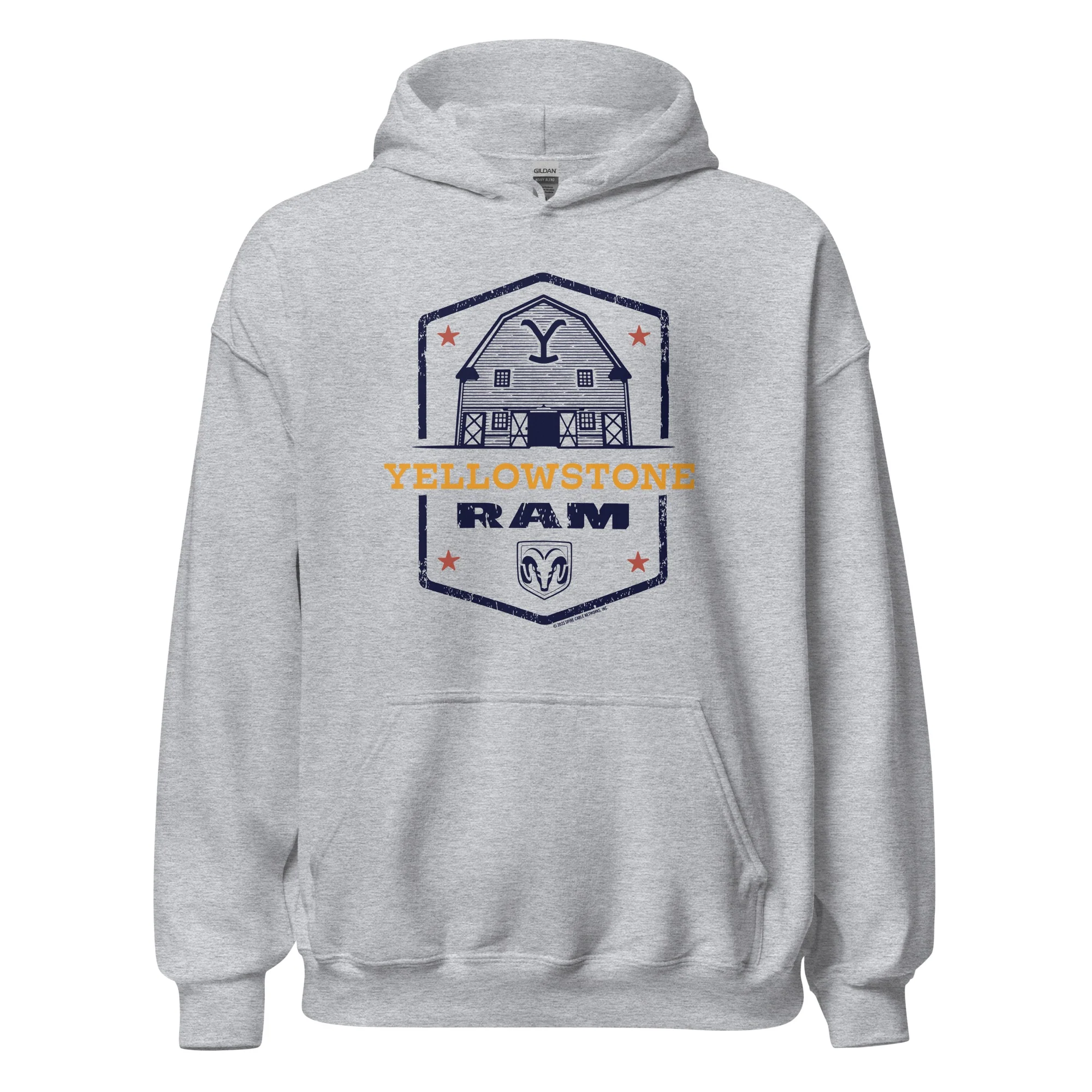 Yellowstone x Ram Barn Hoodie - Image 5