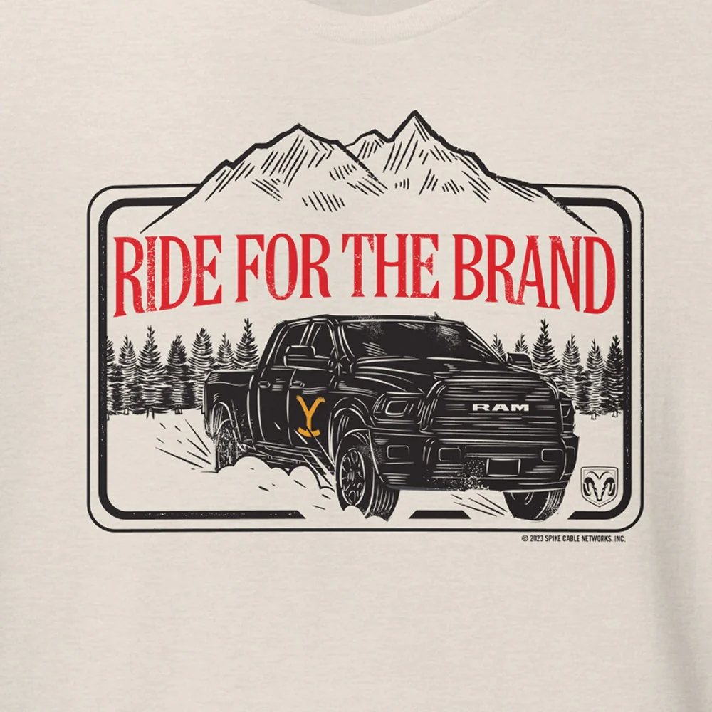 Yellowstone x Ram Ride For The Brand T-Shirt - Image 2