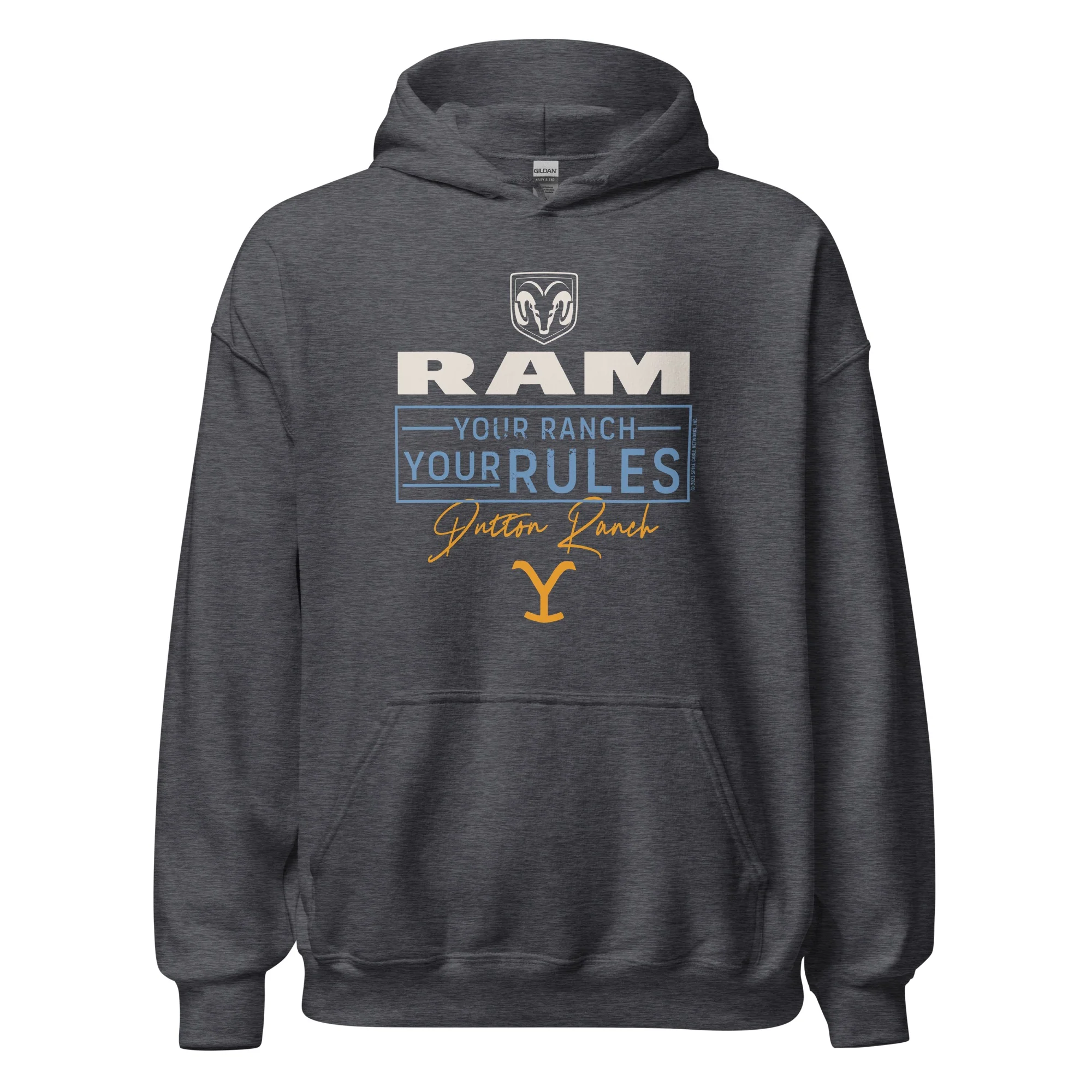 Yellowstone x Ram Your Ranch Your Rules Hoodie - Image 4