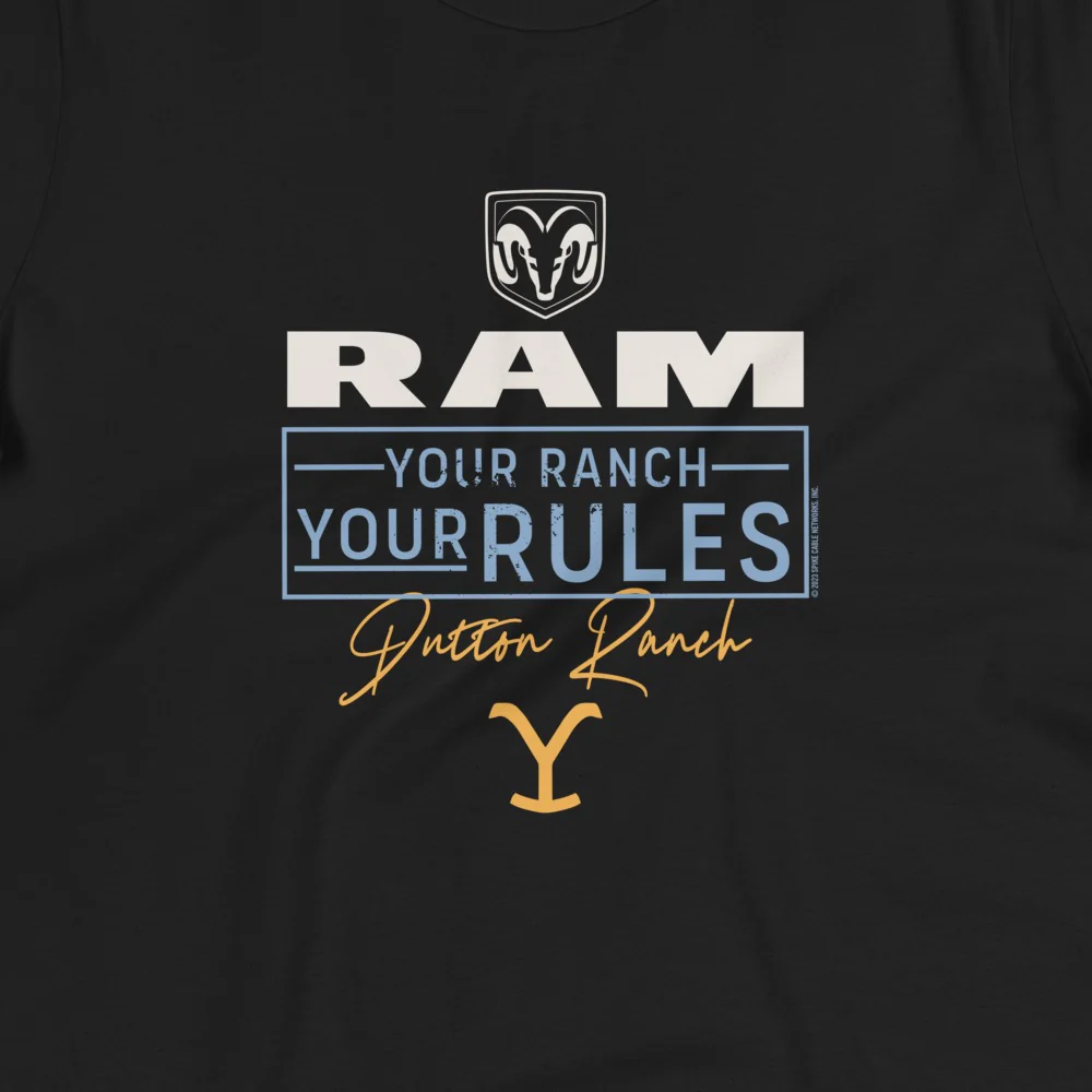 Yellowstone x Ram Your Ranch Your Rules Women's T-Shirt - Image 2