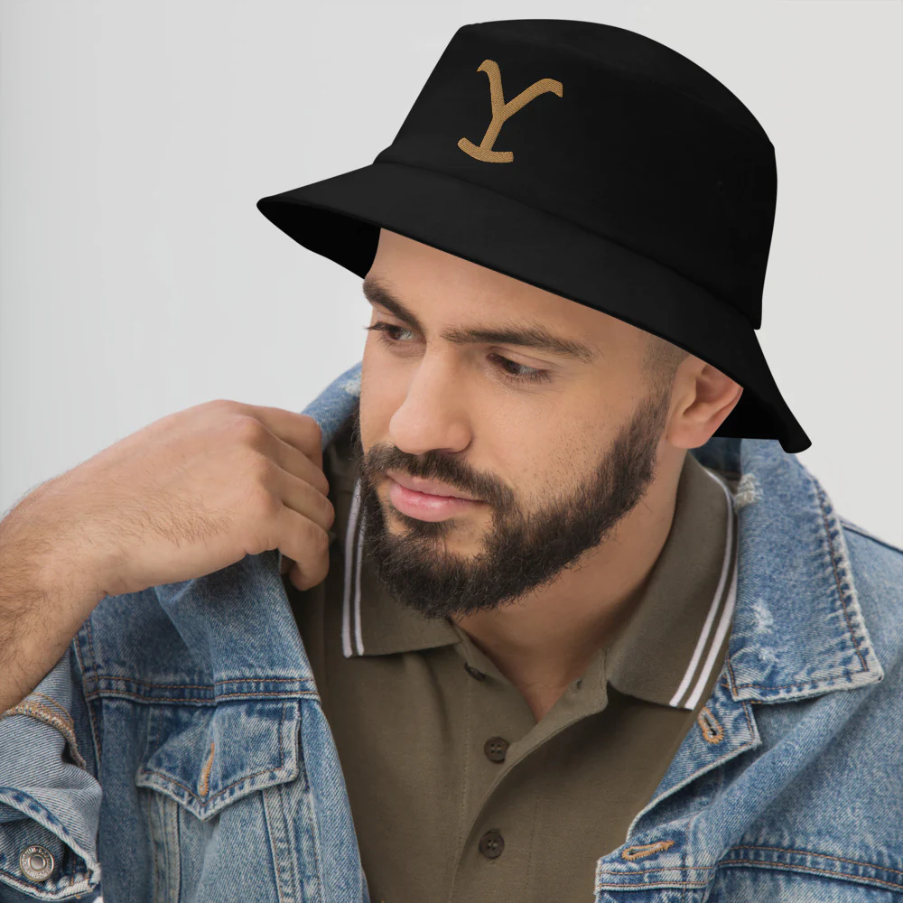 Yellowstone Y Logo Flexfit Bucket Hat - Image 4