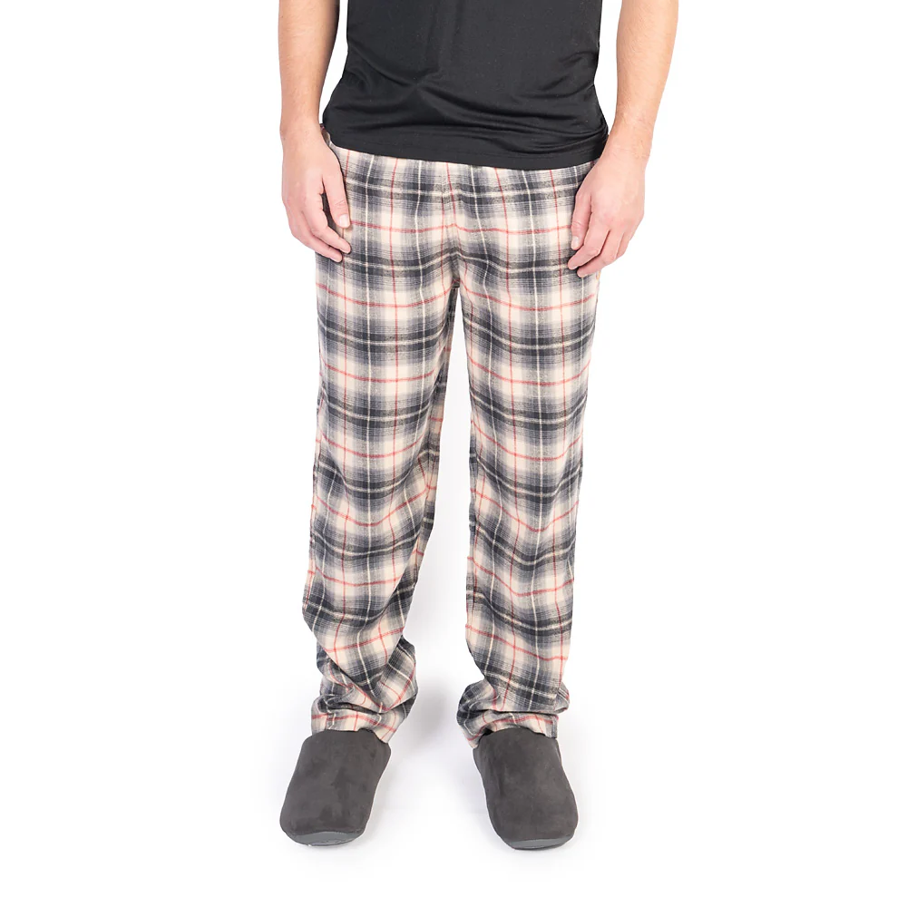 Yellowstone Y Logo Embroidered Men's Flannel Pajama Pants - Image 7