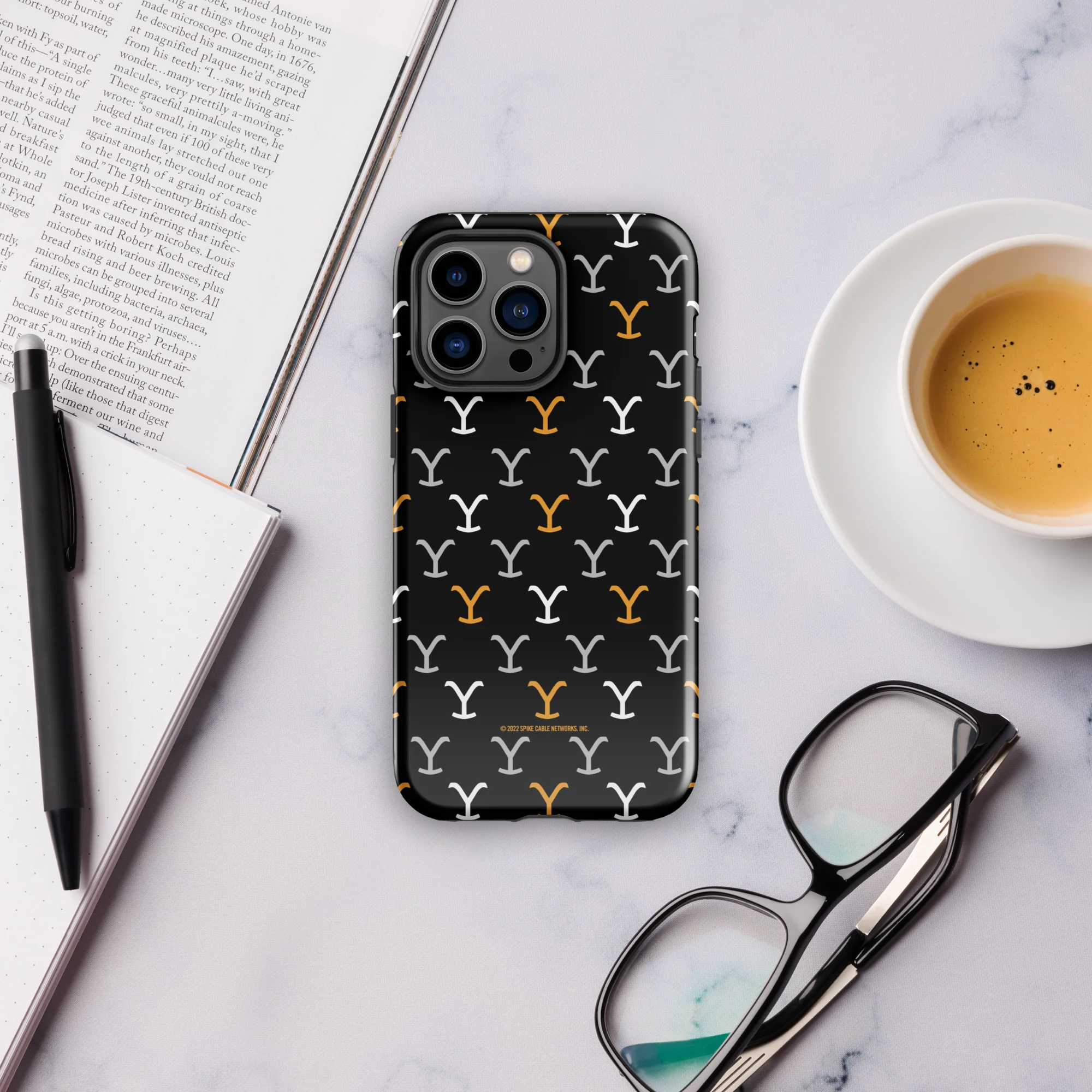 Yellowstone Y Pattern Tough Phone Case - iPhone - Image 36