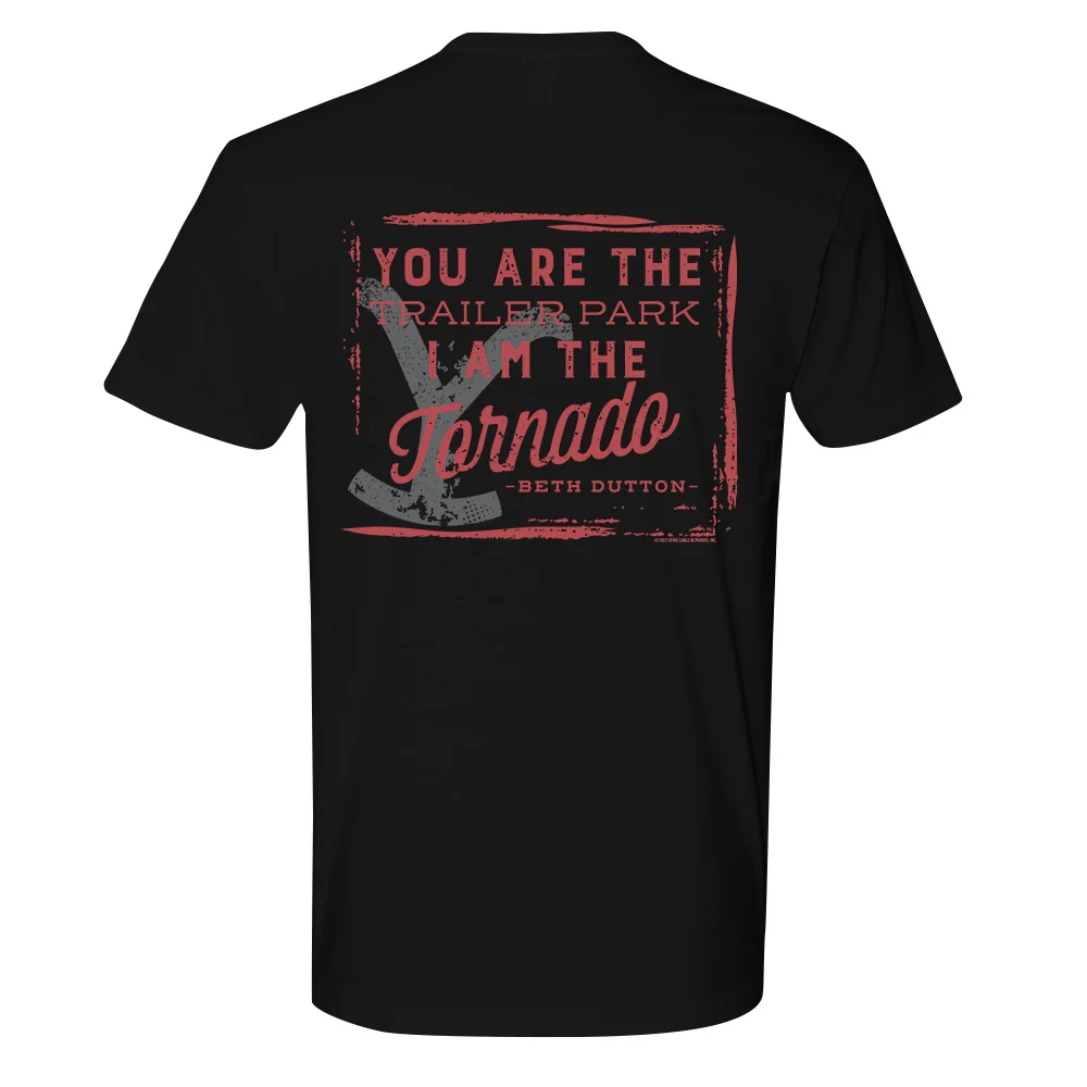 Yellowstone You Are The Trailer Park Adult Short Sleeve T-Shirt - Image 8